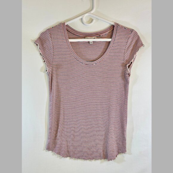 Toad & Co Striped Women's T-Shirt - Size S - Picture 1 of 8
